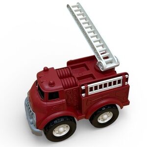 Green Toys Fire Truck Recycled Plastic Toy | Ladder Truck | Like New